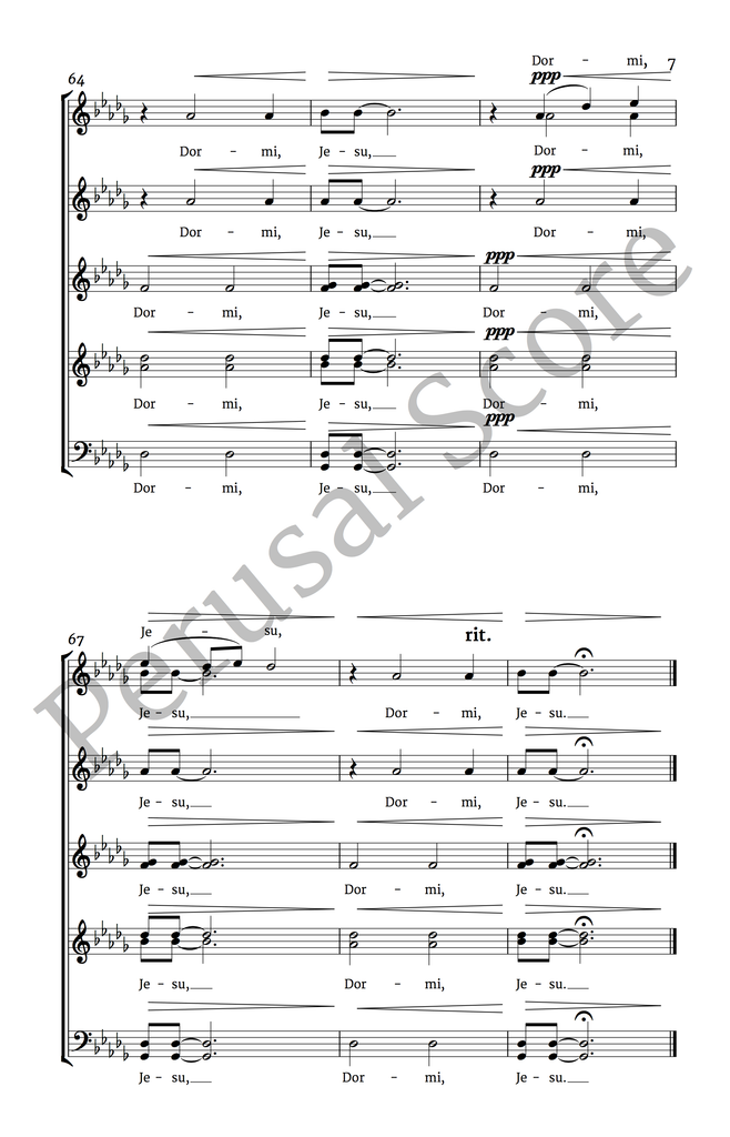 Dormi, Jesu Kim Andre Arnesen Music