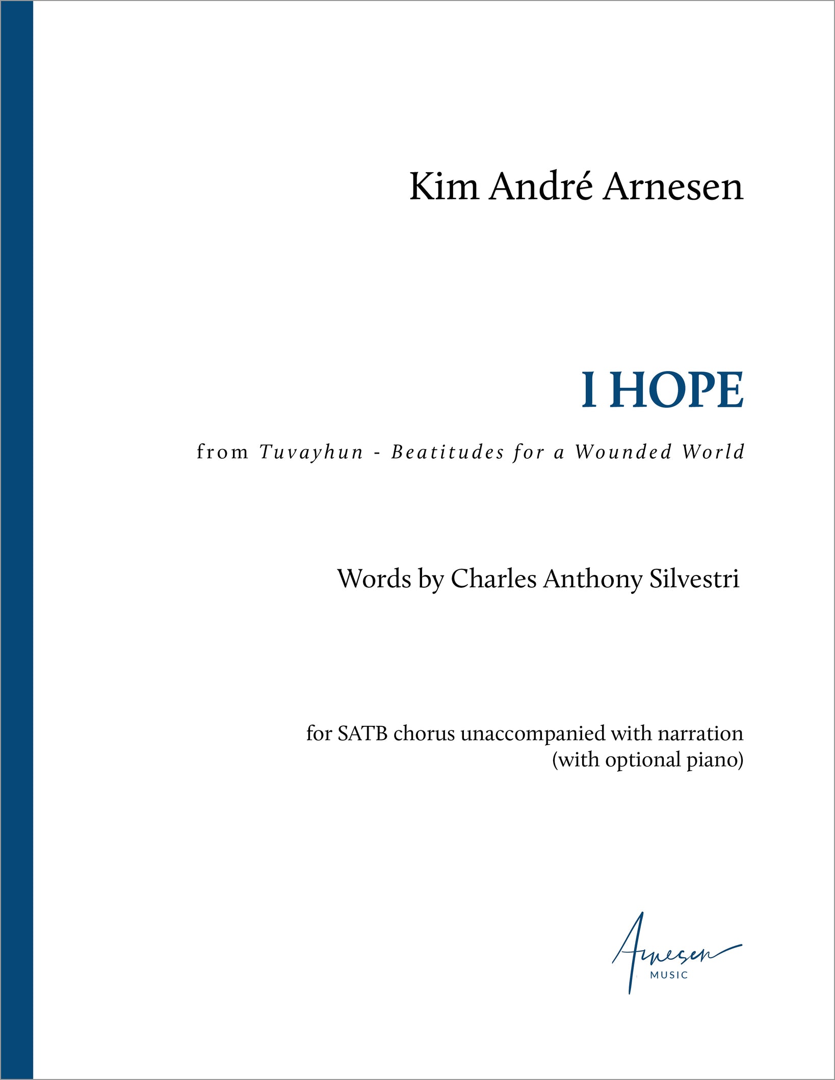 I Hope – Kim Andre Arnesen Music
